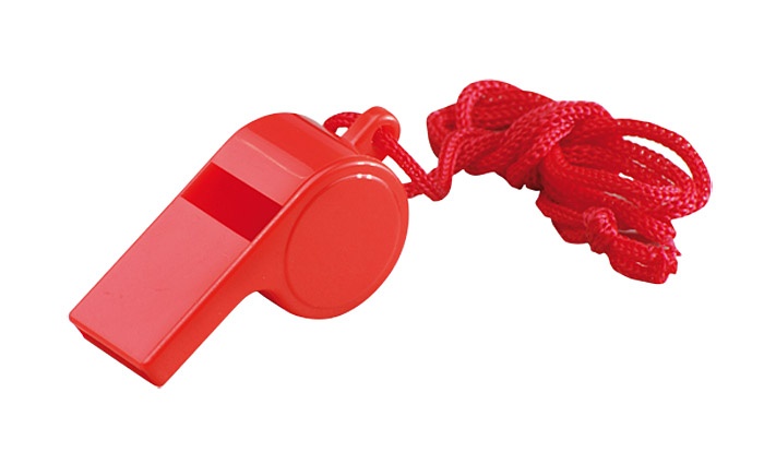 Logo trade corporate gift photo of: Whistle WIST, red