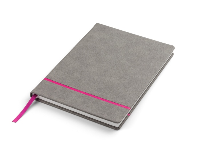 Logotrade promotional gift image of: Notebook NUBOOK A5, pink