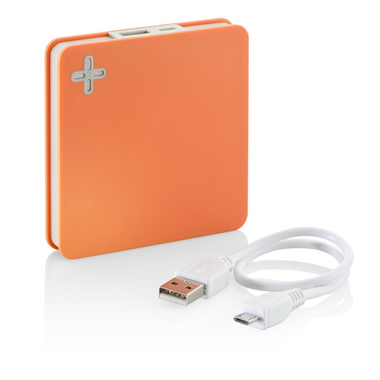 Logotrade promotional giveaway picture of: Power bank MAIS 5200 mAh, Orange