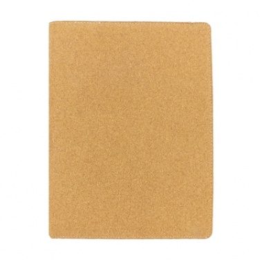 Logo trade promotional products image of: Conference folder with notebook, Beige