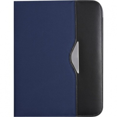 Logotrade promotional merchandise photo of: Conference folder with notebook, Blue