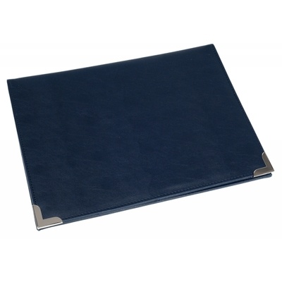 Logo trade promotional product photo of: Conference folder with notepad and pen, blue