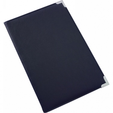 Logo trade promotional products image of: Conference folder with notepad and pen, blue