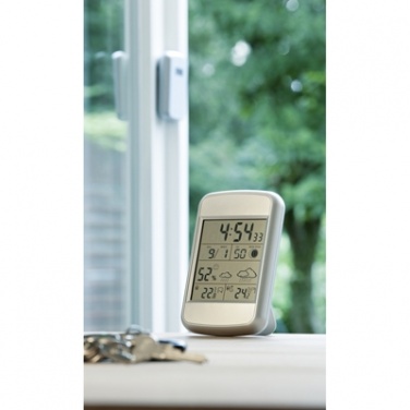 Logo trade promotional items image of: Weather station with outside sensor