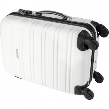 Logo trade promotional merchandise picture of: Trolley bag, white