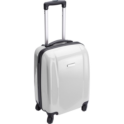 Logo trade promotional giveaways picture of: Trolley bag, white