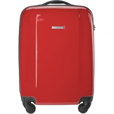 Logo trade business gifts image of: Trolley bag, red