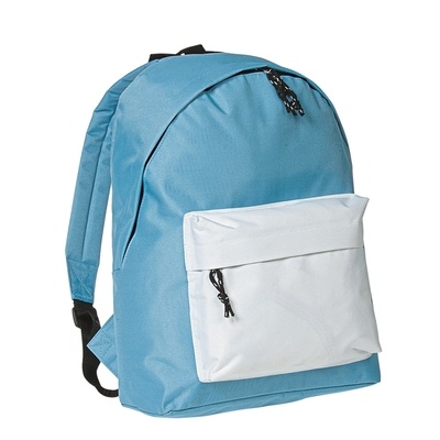 Logotrade promotional product image of: Backpack, Light Blue/White