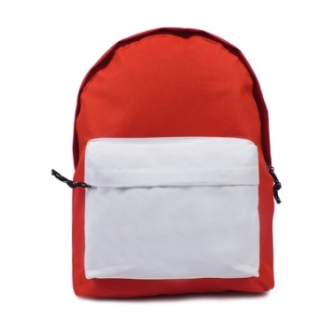 Logotrade advertising products photo of: Backpack, Red/White