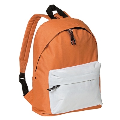 Logotrade promotional giveaways photo of: Backpack, Orange/White