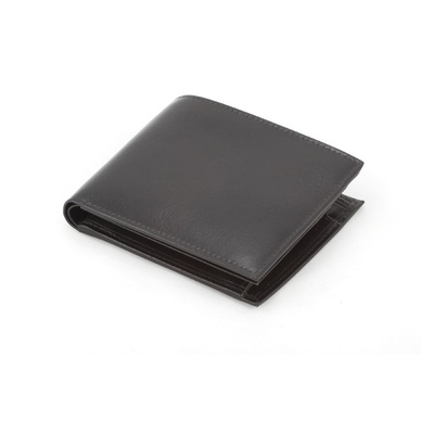 Logotrade promotional merchandise image of: Mauro Conti leather wallet, black