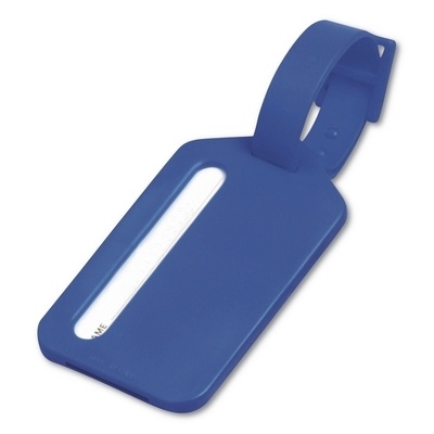 Logotrade promotional item picture of: Luggage tag, Blue