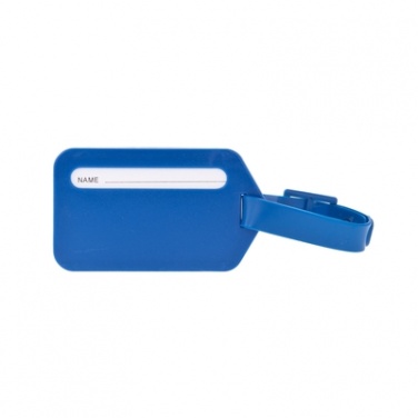 Logotrade promotional merchandise picture of: Luggage tag, Blue