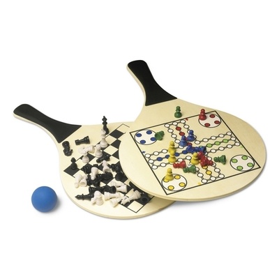 Logo trade promotional products image of: Game set, beige