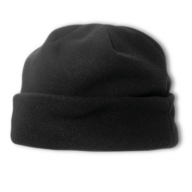 Logo trade promotional gifts picture of: Fleece hat, black