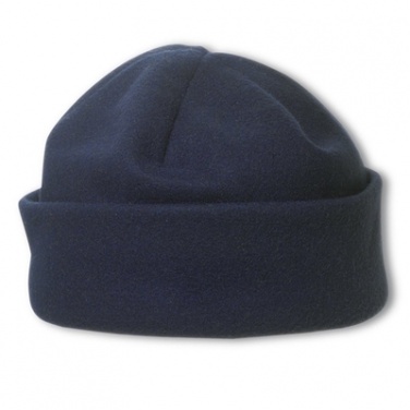 Logo trade promotional giveaway photo of: Fleece hat, Blue