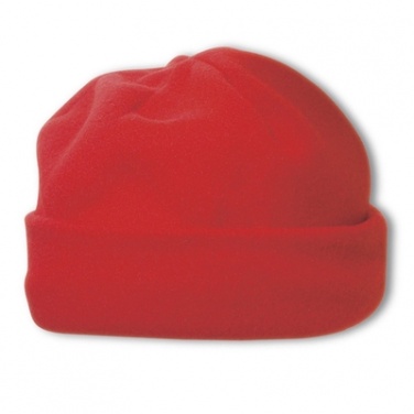 Logotrade promotional items photo of: Fleece hat, Red