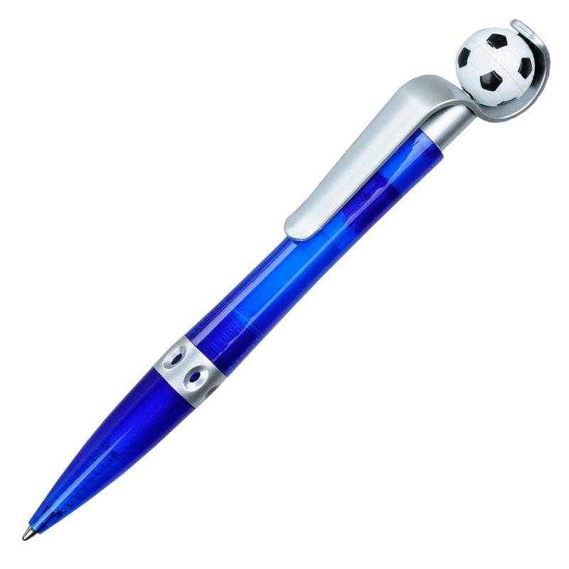 Logotrade promotional product picture of: Kick ballpen, blue