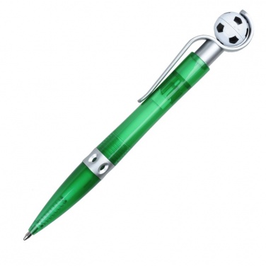 Logo trade promotional gift photo of: Kick ballpen, green