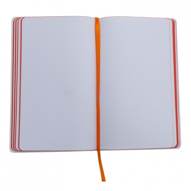 Logotrade business gifts photo of: Plain notepad, @ 130x210/80p, orange/white