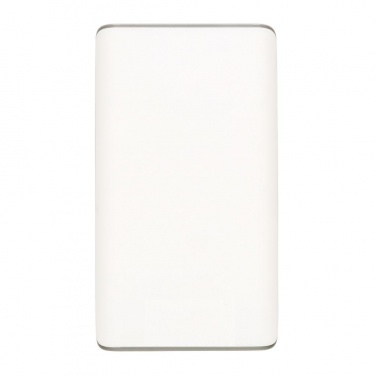 Logotrade promotional product picture of: 10.000 mAh powerbank with display, white