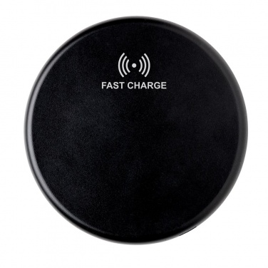 Logotrade promotional product image of: Wireless 10W fast charging pad, black