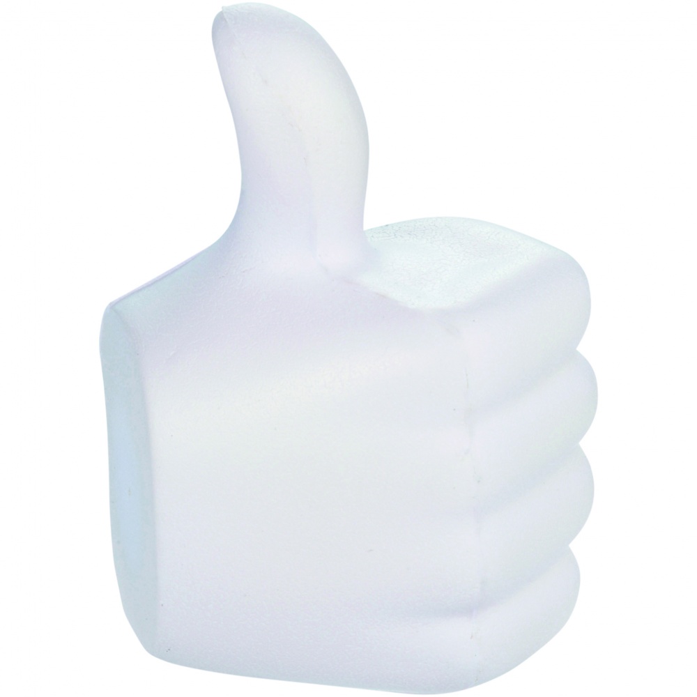 Logo trade promotional giveaways picture of: Thumbs Up Stress Reliever