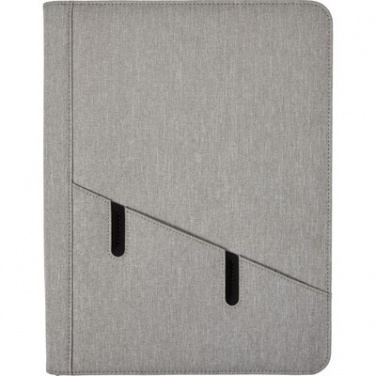 Logotrade corporate gift image of: Conference folder A4 with notepad, Grey