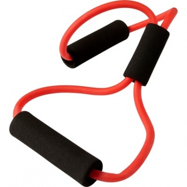 Logotrade advertising product image of: Elastic fitness training strap, Red