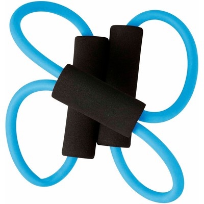 Logotrade advertising product image of: Elastic fitness training strap, Blue