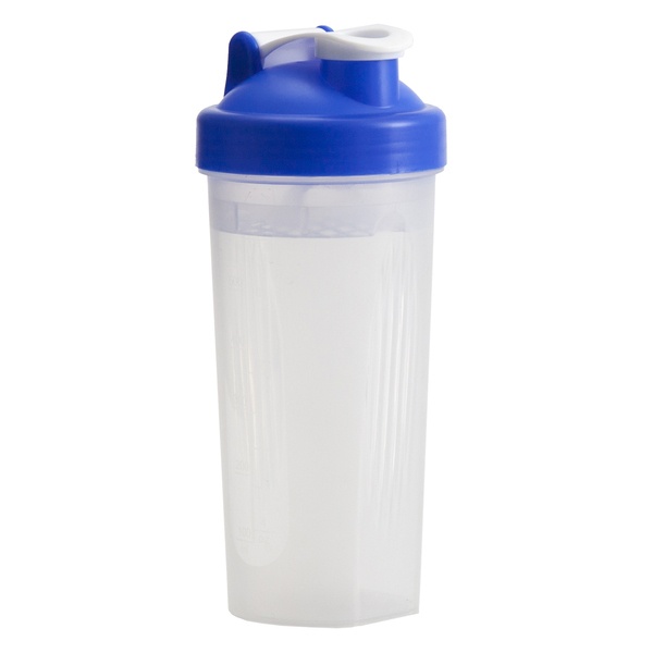 Logotrade promotional gift picture of: 600 ml Muscle Up shaker, blue