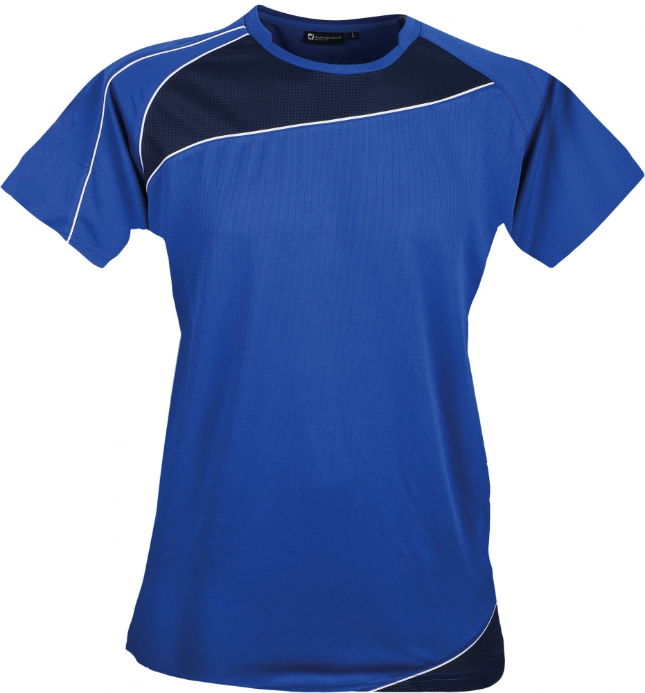 Logotrade promotional gift image of: RILA WOMEN T-shirt, blue