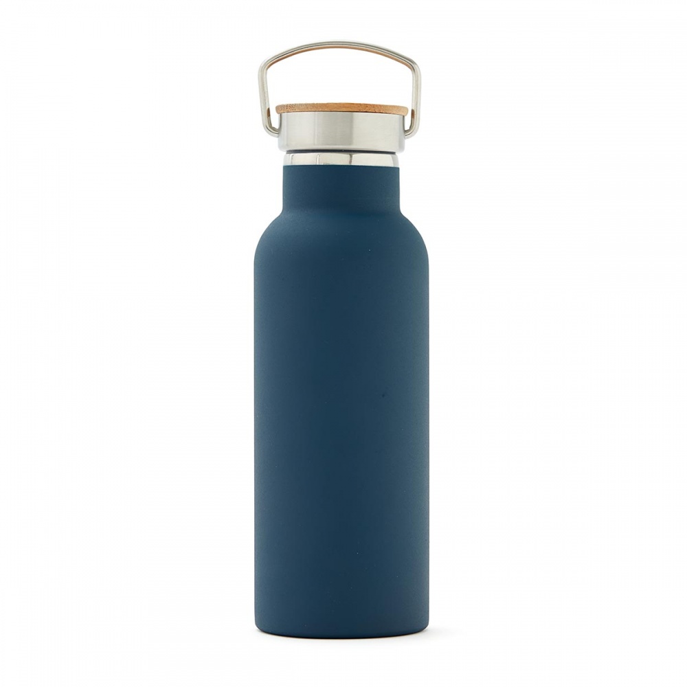 Logotrade promotional product image of: Miles insulated bottle, navy