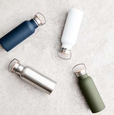 Logotrade promotional giveaway picture of: Miles insulated bottle, navy