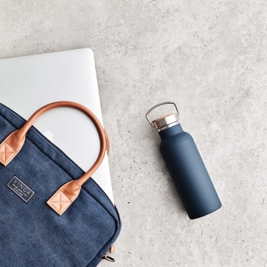 Logotrade advertising products photo of: Miles insulated bottle, navy