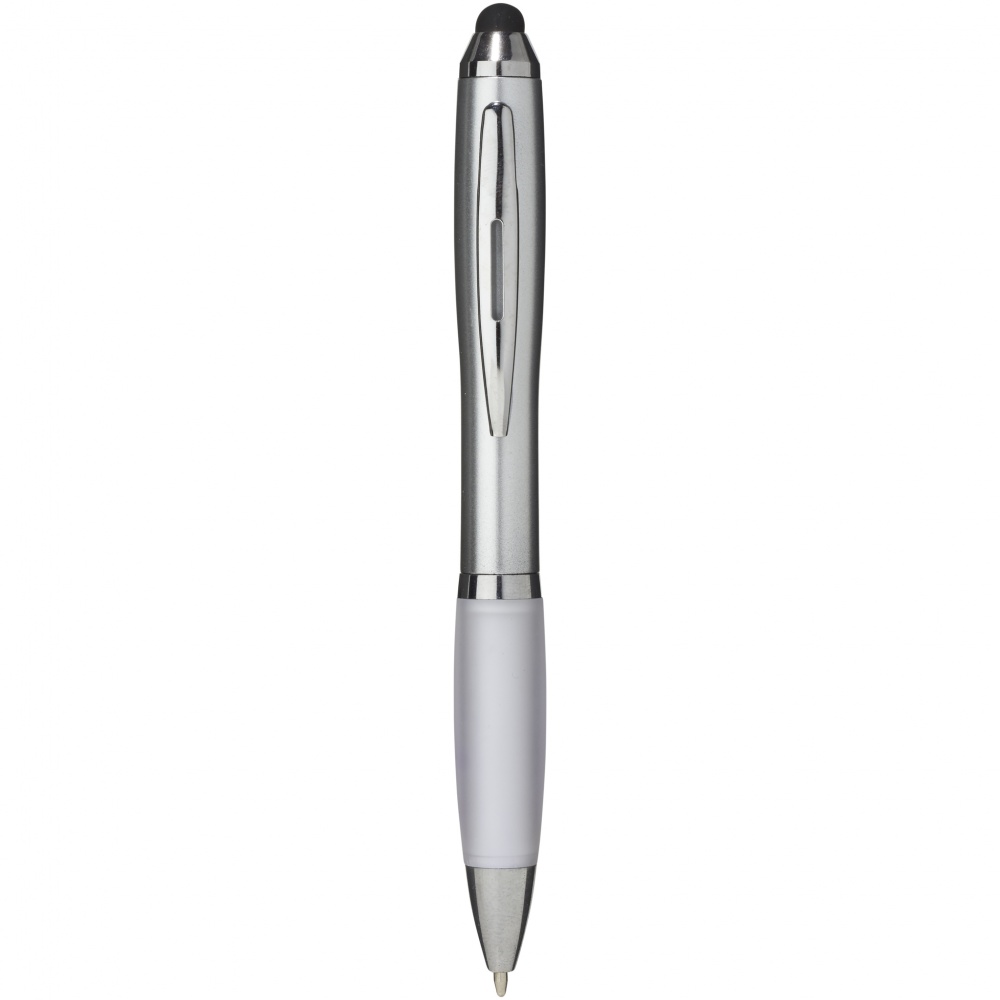 Logo trade corporate gift photo of: Nash stylus ballpoint pen