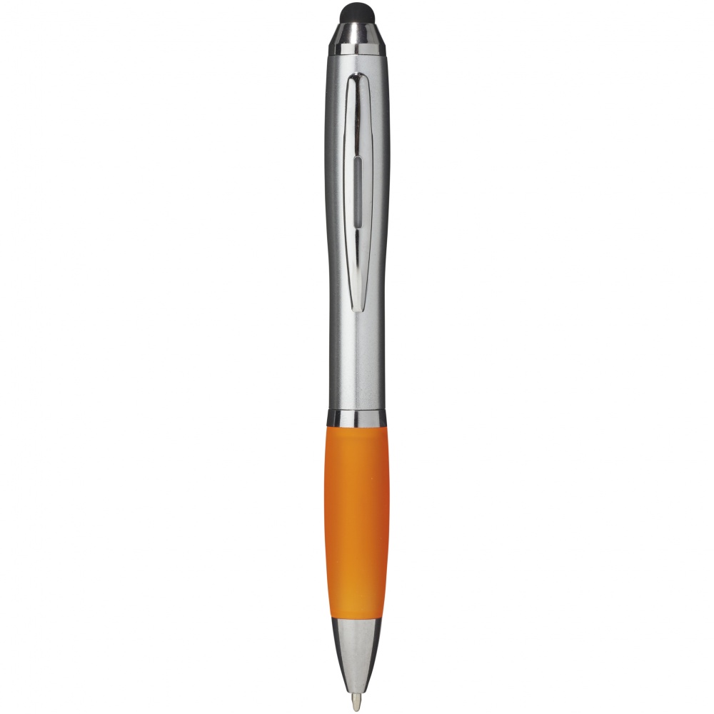 Logo trade promotional merchandise picture of: Nash stylus ballpoint pen