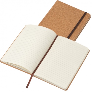 Logotrade advertising product image of: Cork notebook - DIN A5, beige
