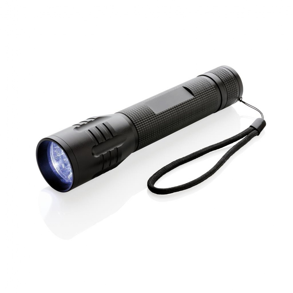 Logo trade business gifts image of: 3W large CREE torch, black