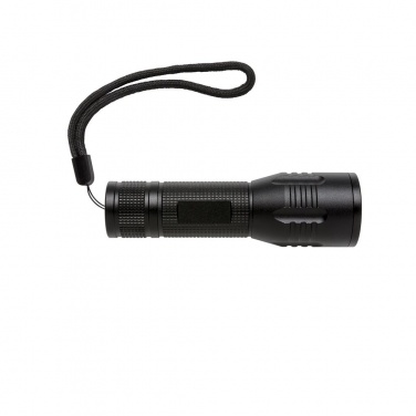 Logo trade advertising products picture of: 3W medium CREE torch, black