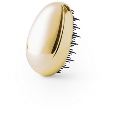 Logotrade promotional merchandise picture of: Anti-tangle hairbrush, Golden