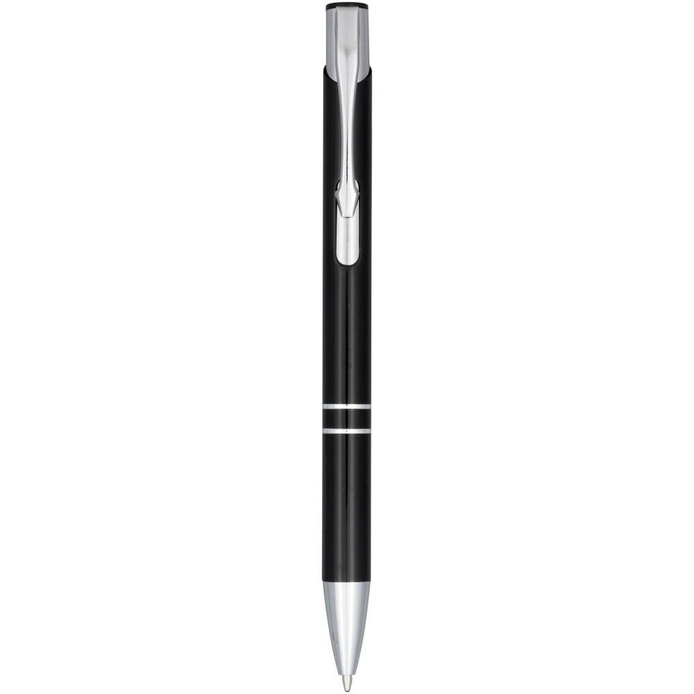 Logotrade corporate gift picture of: Moneta anodized ballpoint pen, black