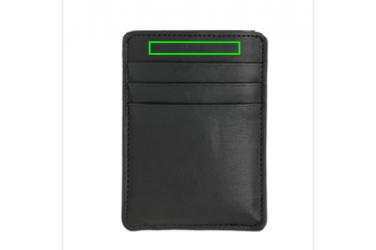 Logo trade promotional giveaways picture of: Swiss Peak Powerbank wallet, black
