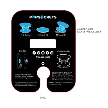 Logo trade business gifts image of: PopSockets ComboPack, white