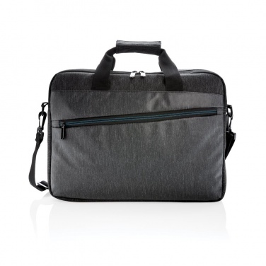 Logotrade advertising product image of: 900D laptop bag PVC free, black