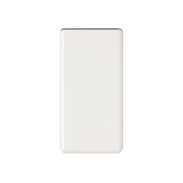 Logotrade promotional products photo of: Ultra fast 5.000 mAh powerbank, white