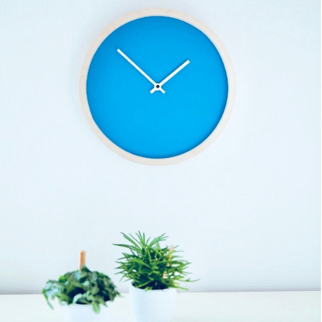 Logotrade promotional product image of: Wooden wall clock M