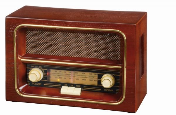Logotrade corporate gift image of: AM/FM radio RECEIVER, brown