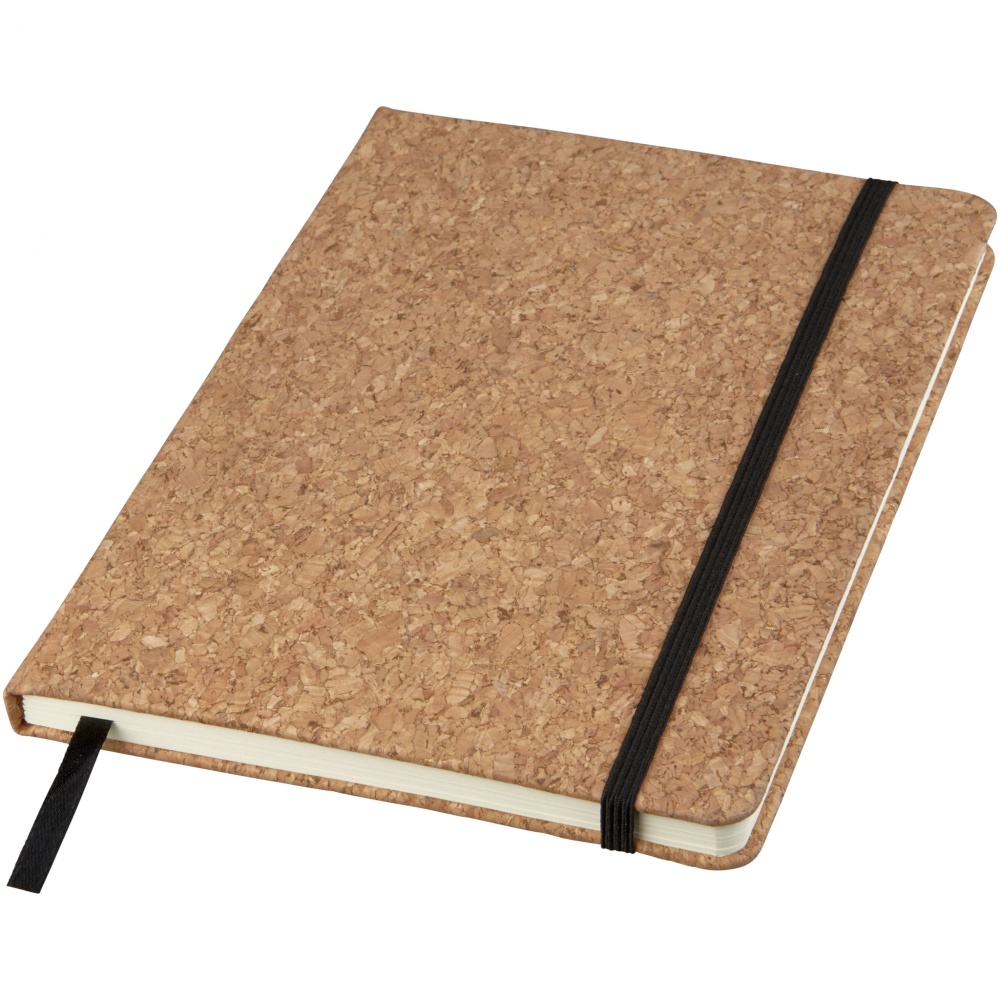 Logo trade advertising products picture of: Napa A5 cork notebook, brown