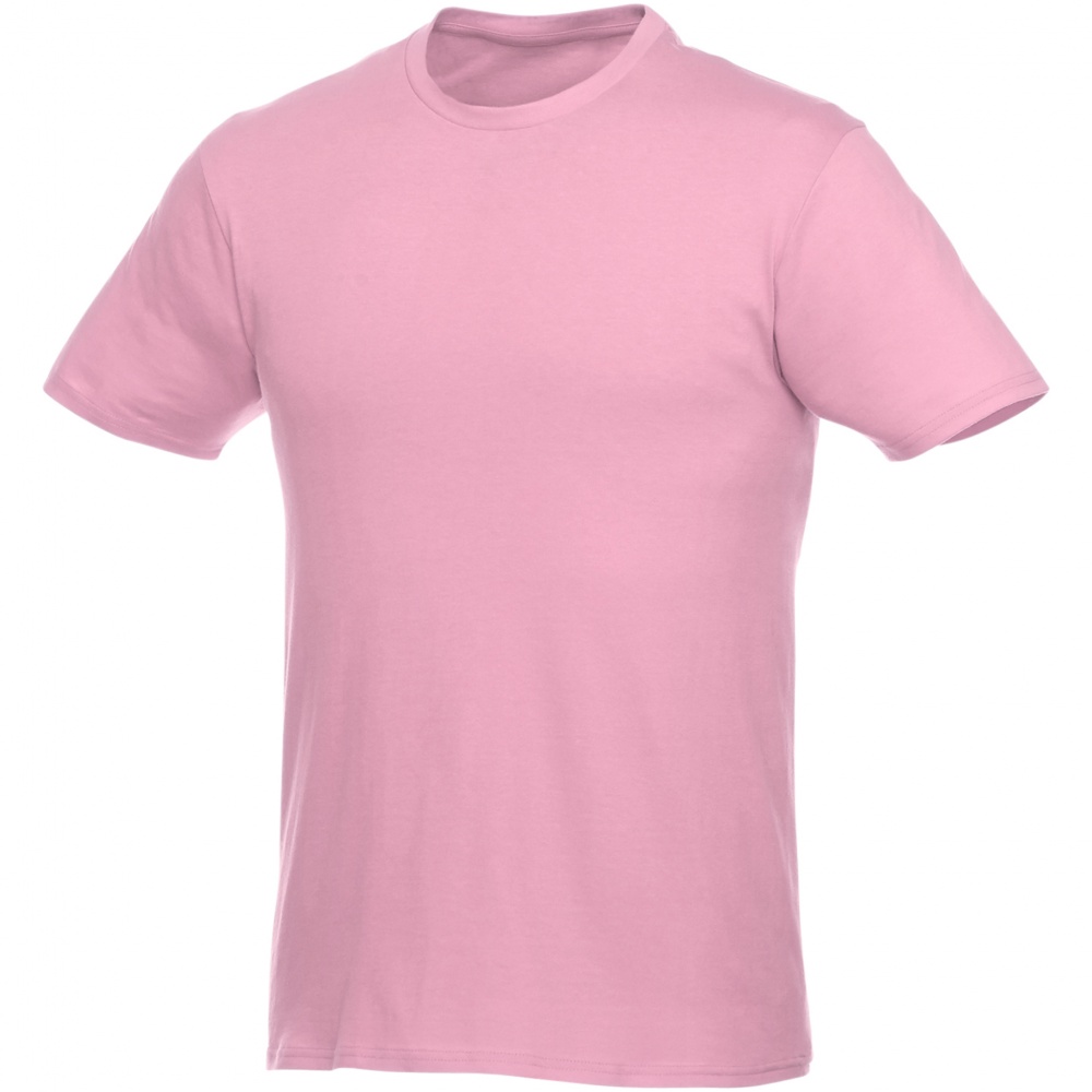 Logo trade business gift photo of: Heros short sleeve unisex t-shirt, light pink